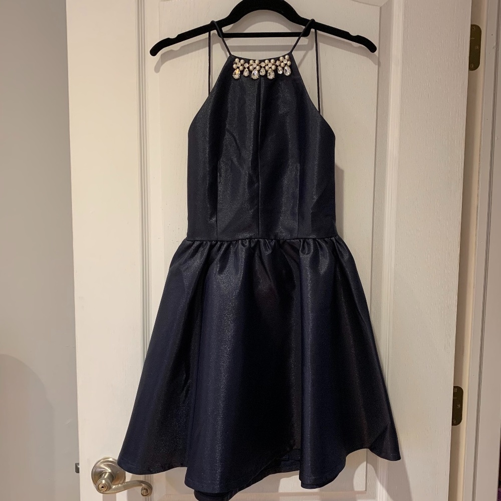 Navy Blue Special Occasion Dress